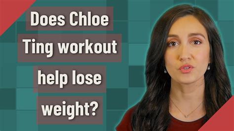 youtube chloe ting|Do This Workout To Lose Weight .